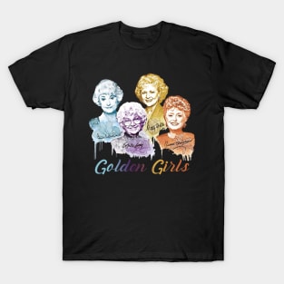 Golden Girls  Vintage Color T-Shirt